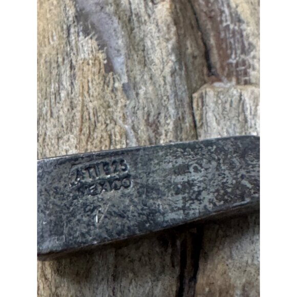 Turquoise & Sterling Silver Dangle Earrings - Picture 7 of 7